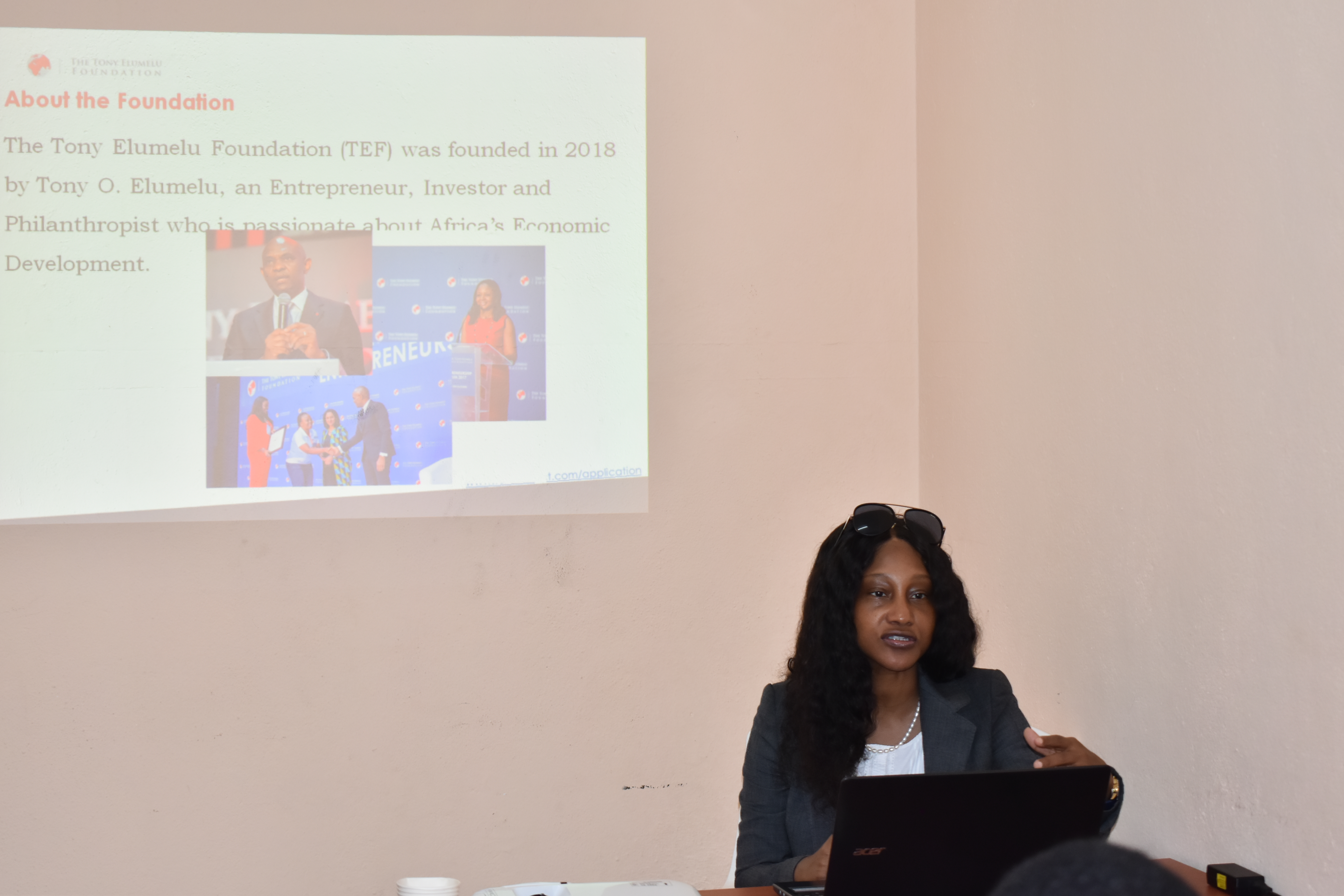 ESA Hosts a Training Session for the Tony Elumelu Foundation Entrepreneurship Programme