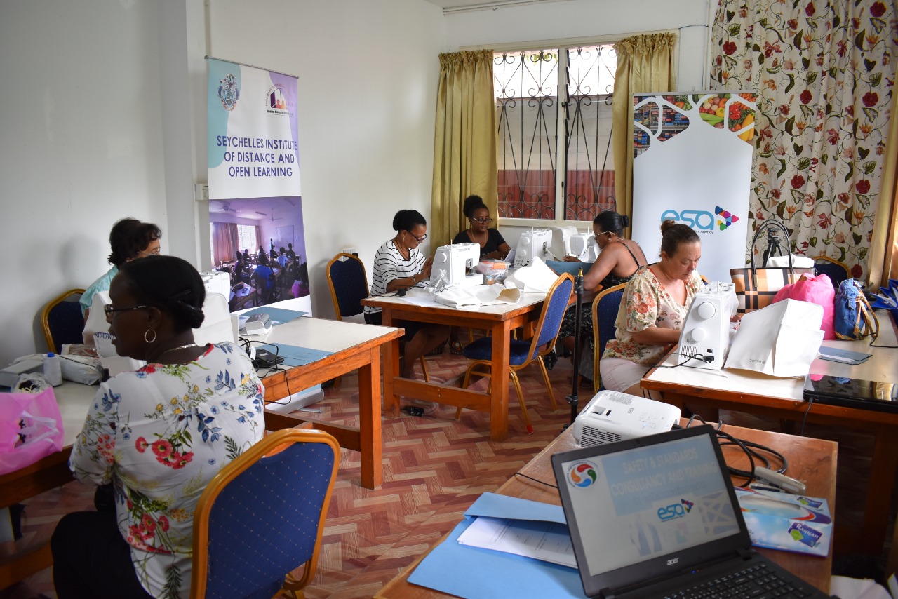 ESA organizes its first Facial Mask Sewing Course