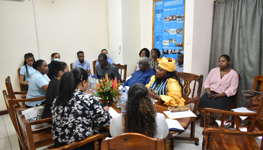 ESA meets with Minister for Tourism & Cultural Affairs from Sierra Leonne